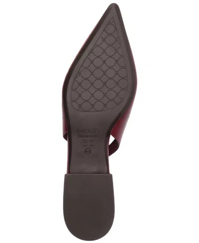 Arezzo Women's Farrah Slingback Ballet Flats In Burgundy