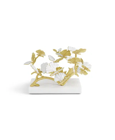 Michael Aram Butterfly Ginkgo Golden Decorative Object In Gold