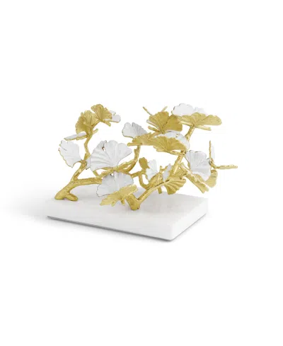 Michael Aram Butterfly Ginkgo Golden Decorative Object In Gold