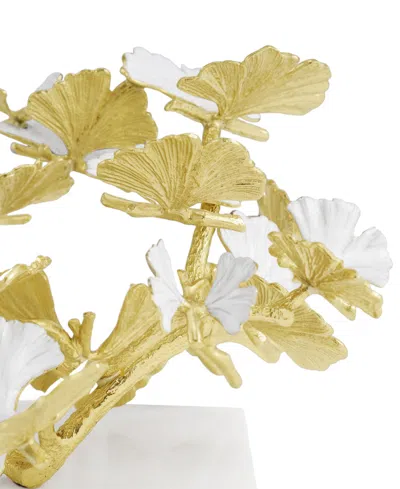 Michael Aram Butterfly Ginkgo Golden Decorative Object In Gold