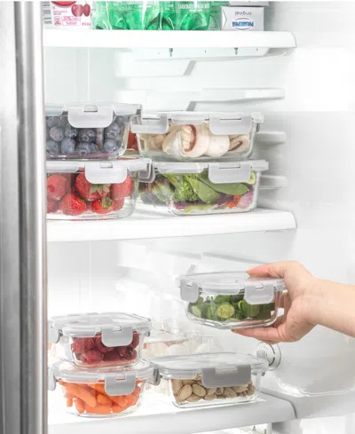 Joyjolt 24-pc. Glass Storage Containers With Lids In Multi