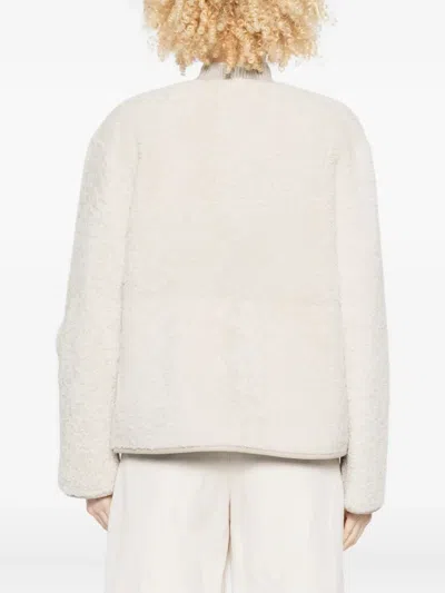 Arma Lucine Button-front Jacket In Neutral