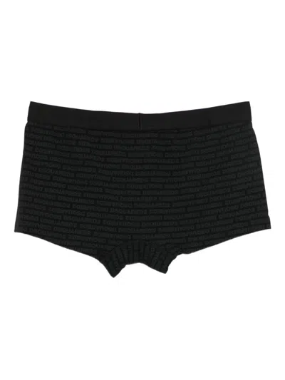 Dsquared2 Dsquared Black Boxer Briefs In Black