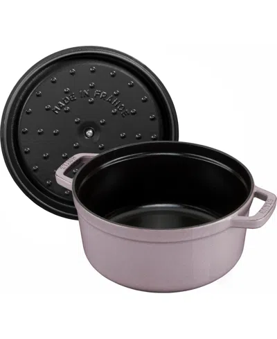 Staub Cast Iron 7-qt. Round Dutch Oven In Pink
