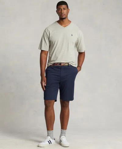 Polo Ralph Lauren Ralph Lauren Jersey V-neck T-shirt In Neutral