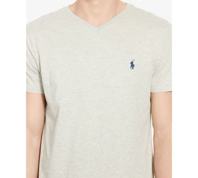 Polo Ralph Lauren Ralph Lauren Jersey V-neck T-shirt In Neutral