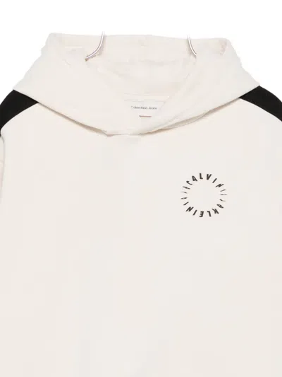 Calvin Klein Colour-block Hoodie In Multi