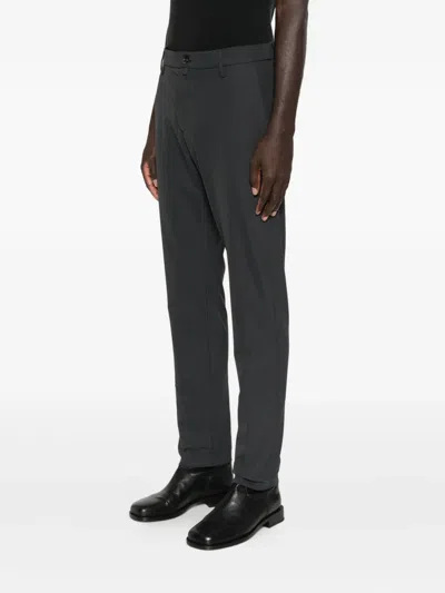 Jacob Cohen Button-fly Trousers In Black
