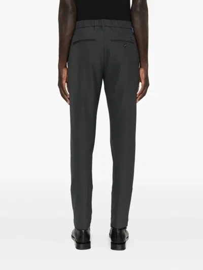 Jacob Cohen Button-fly Trousers In Black