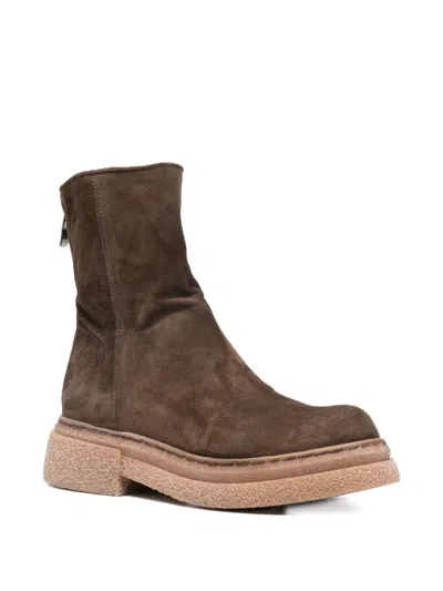 Alberto Fasciani "gill" Sensual Short Boots In Brown