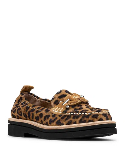 Donald Pliner Lomma Platform Loafer In Brown