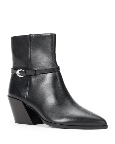 Staud Austen Block Heel Bootie In Black