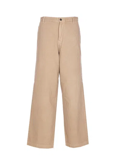 Amish Patch-pocket Jeans In Neutral