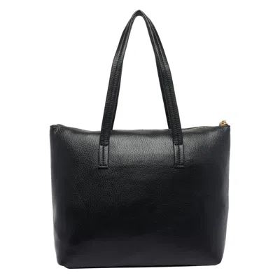 Liu •jo Chic Shoulder Bag Double Straps In Black