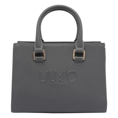Liu •jo Versatile Tote Bag Featuring Dual Handles In Gray