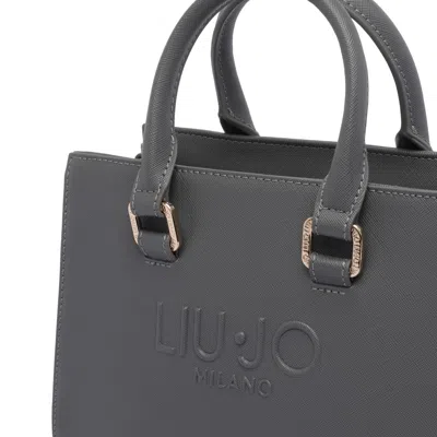 Liu •jo Versatile Tote Bag Featuring Dual Handles In Gray