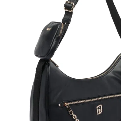 Liu •jo Liu Jo Medium With Coin Purse Shoulder Bag In Black