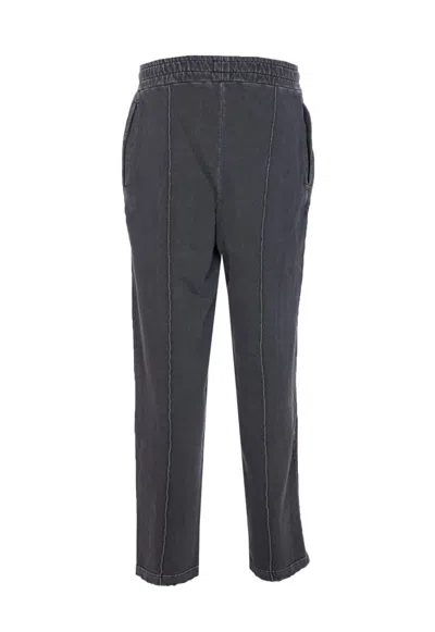 Family First Elastic Drawstring Sweatpants In Blue