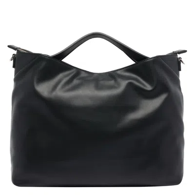 Liu •jo Versatile Tote Bag Adjustable Strap In Black