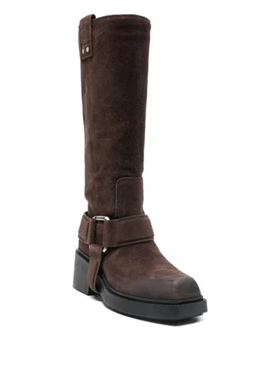 Vic Matie `saddle` Boots In Brown