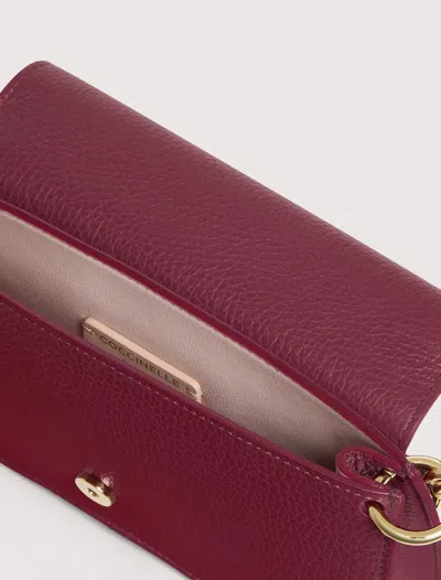 Coccinelle Mini Bag C-me In Burgundy