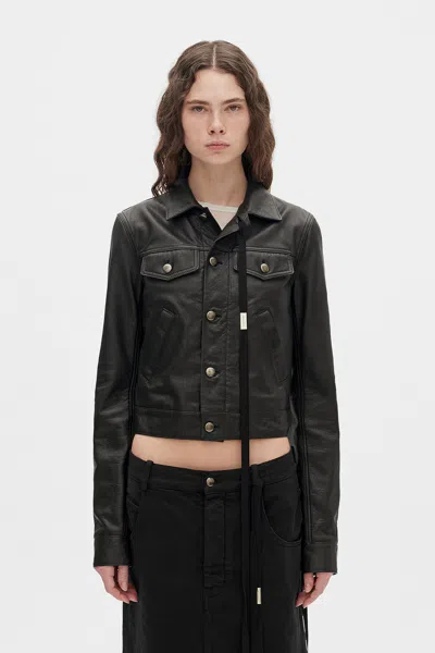 Ann Demeulemeester Ilmi Blouson In Black