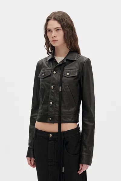Ann Demeulemeester Ilmi Blouson In Black