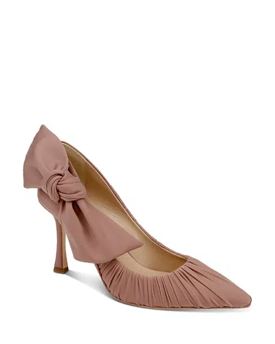 Badgley Mischka Women's Vanesa Jersey Knit Pumps In Nude