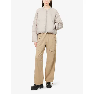 Canada Goose Elba Avaitor Jacket In White