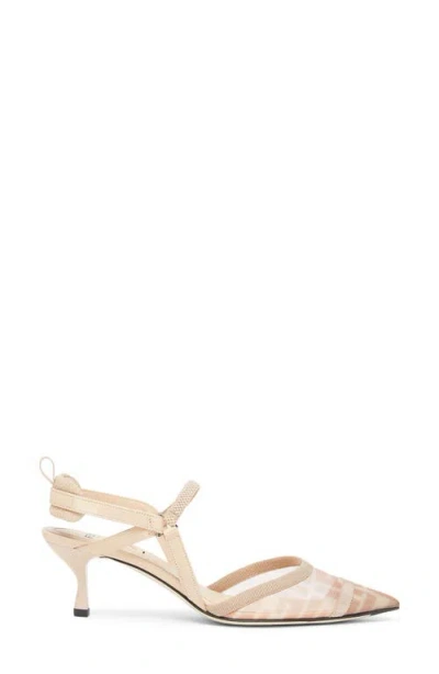 Fendi With Heel Pink In Neutral