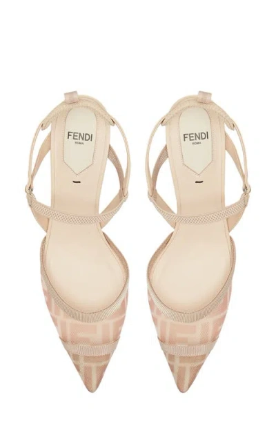 Fendi With Heel Pink In Neutral