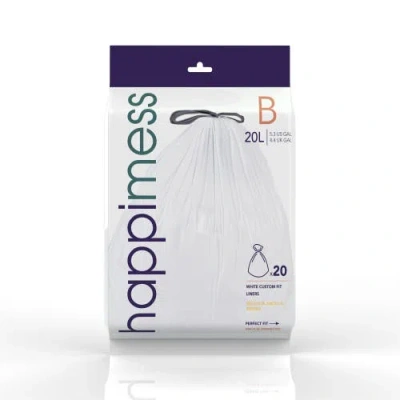 Happimess Drawstring Unscented Trash Can Liner In Multi