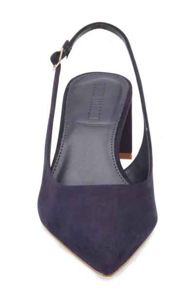 Steve Madden Robyn Pointed Toe Slingback Pump In Purple