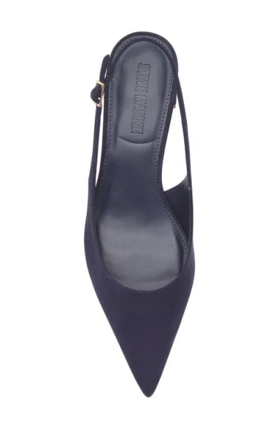 Steve Madden Robyn Pointed Toe Slingback Pump In Purple