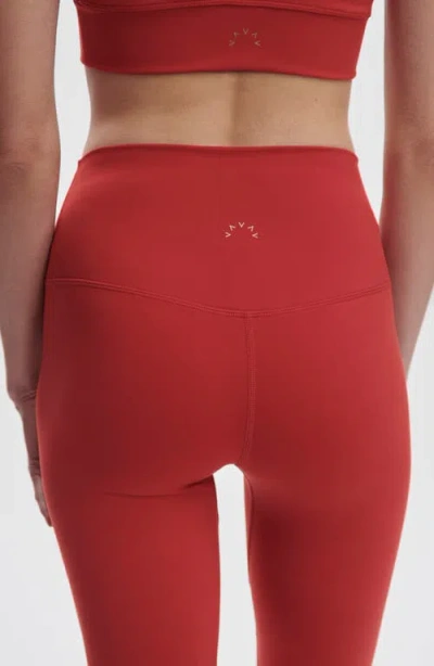 Varley Freesoft Super High 25 Legging In Red