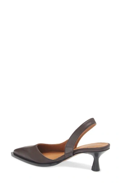 Atp Atelier Desana Slingback Pointed Toe Half D'orsay Pump In Multi