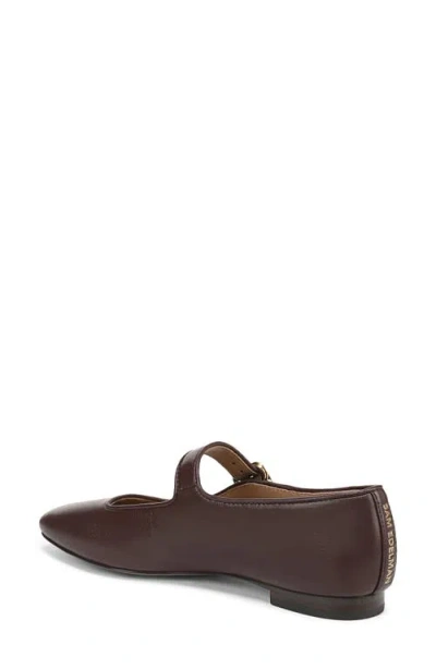 Sam Edelman Michaela Buckle-strap Ballet Flat In Brown
