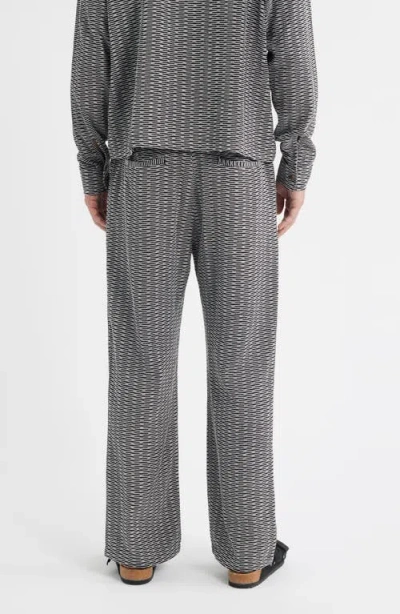 Rizort Elijah Chenille Pants In Gray