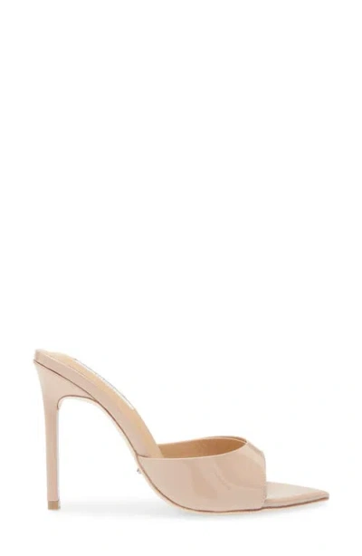 Tony Bianco Malibu Pointed Toe Slide Sandal In Neutral