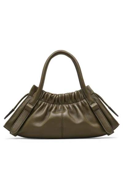 Marc Jacobs Womens Beech Cristina Logo-plaque Leather Satchel Bag In Brown