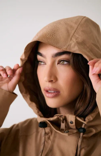 Lole Lachine Oversized Rain Jacket In Sand
