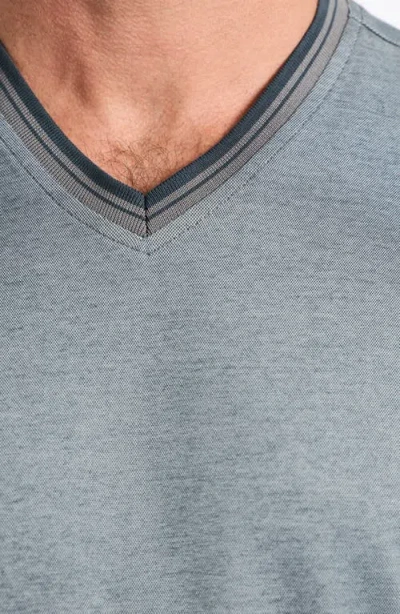 Robert Graham Holton Short Sleeve T-shirt In Gray