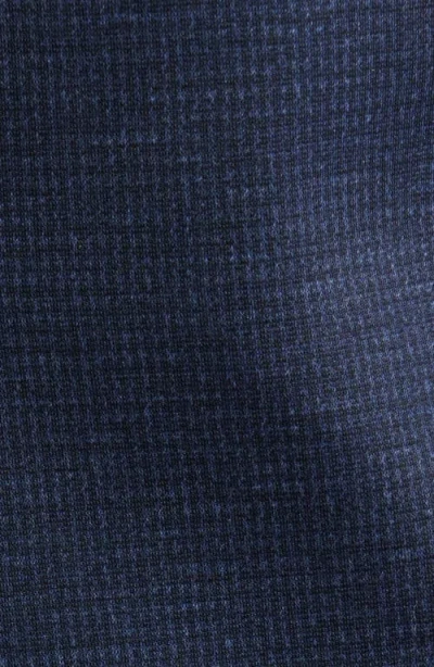 Johnston & Murphy Xc Flex® Microcheck Knit Sport Coat In Blue