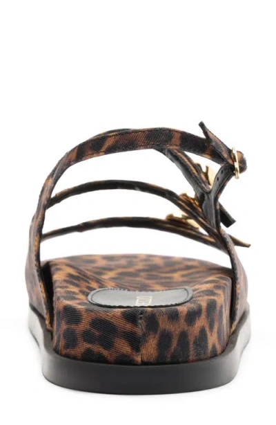 Arezzo Women's Felice Flat Sandals In Animal Print