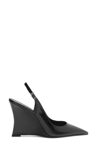 Arezzo Women's Rowen Slingback Wedge Pumps In Black