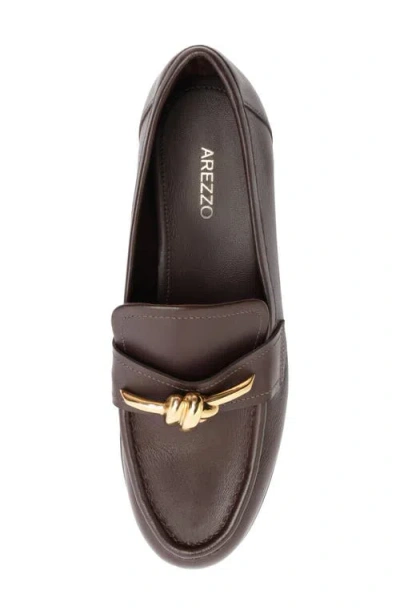 Arezzo Women's Claudia Slip On Loafers In Burgundy