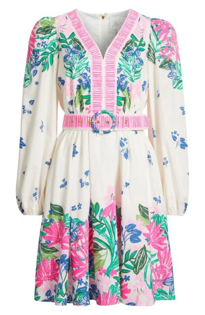 Lilly Pulitzer Chyanna V-neck Dress In Neutral