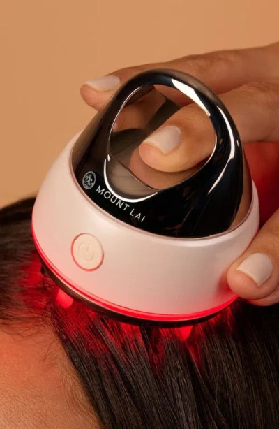 Mount Lai Vitality Qi Led Advanced Scalp Massager In White