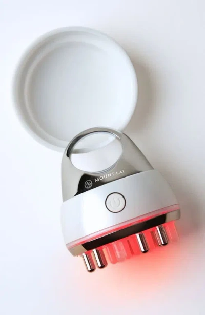 Mount Lai Vitality Qi Led Advanced Scalp Massager In White