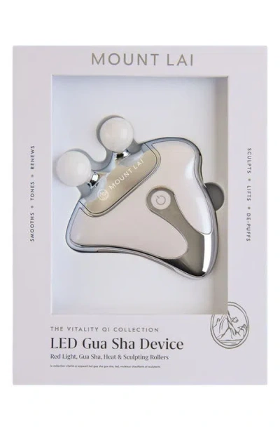 Mount Lai Vitality Qi Led Gua Sha Device In White